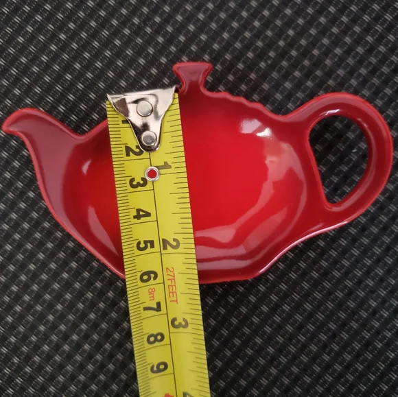 Cerise Tea Bag Holder / Spoon Rest Le Creuset NEW - Picture 4 of 7